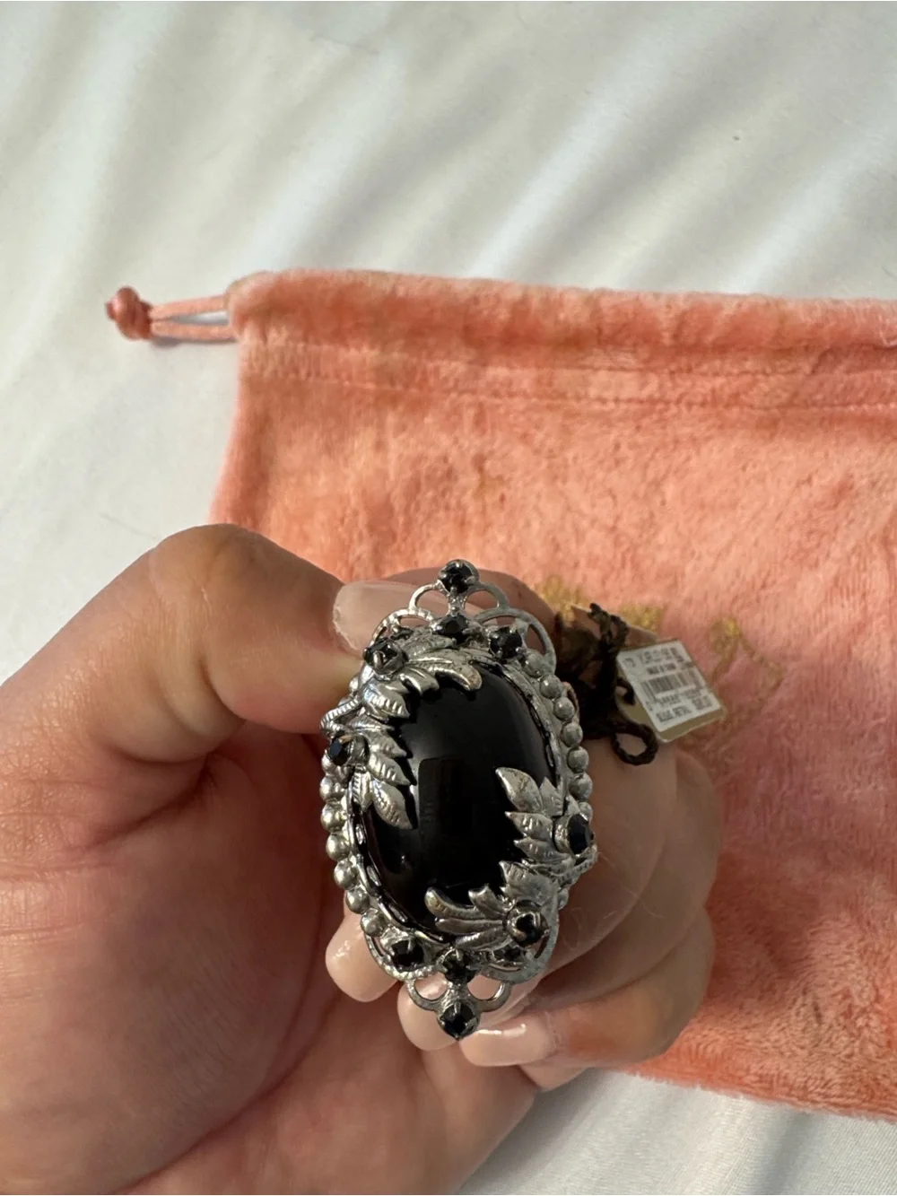 Juicy Couture Vintage black ring